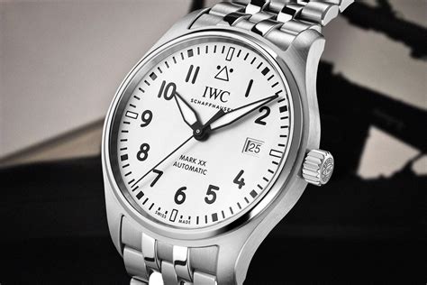 iwc black dial|iwc mark xx white dial.